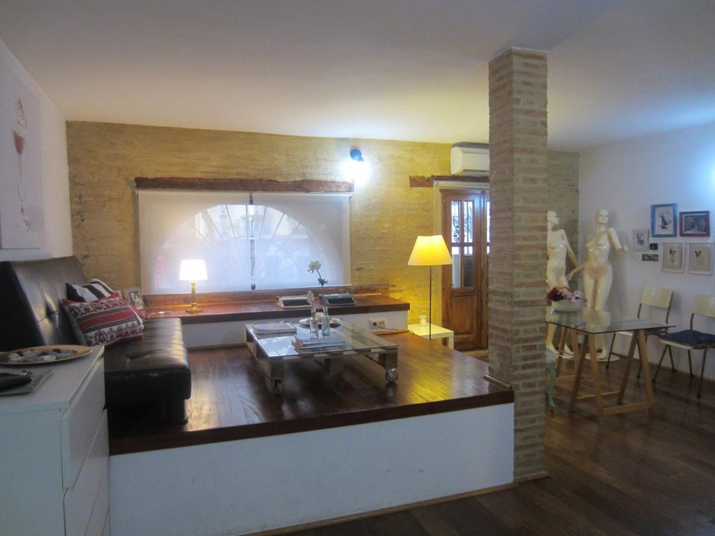Living Valencia Studio Serranos Apartment Bilik gambar